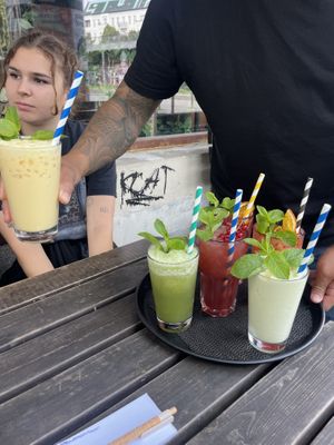 drinks!!  at Element Five in Berlin