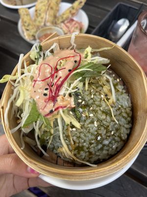 sticky rice ball (big recommendation)  at Element Five in Berlin