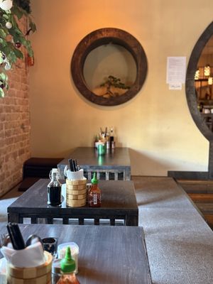 Floor seatings  at Element Five in Berlin