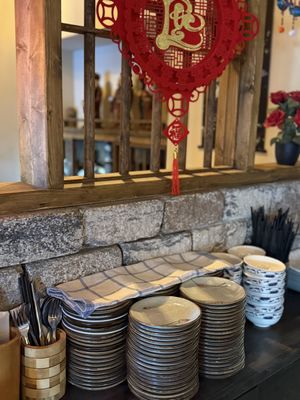 Preparation area  at Element Five in Berlin