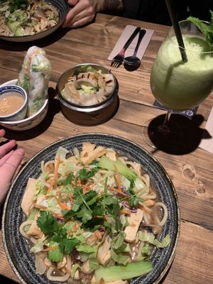 Two tapas and three main dishes for three people was perfect! at Element Five in Berlin