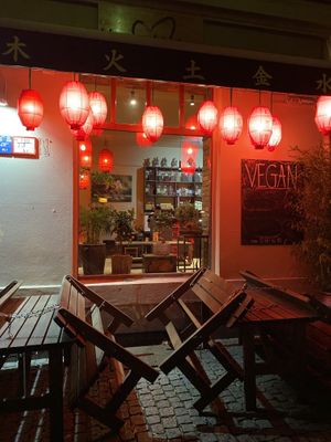 Outside at Element Five in Berlin