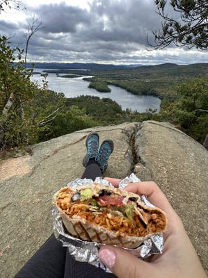 Picked up a taco wrap on the way to NH 🤩  at Sweet Rose in Fall River