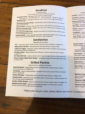 Menu at Sweet Rose in Fall River