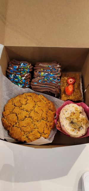 Today's treats at Eye Candy Bake Shop in Geneva