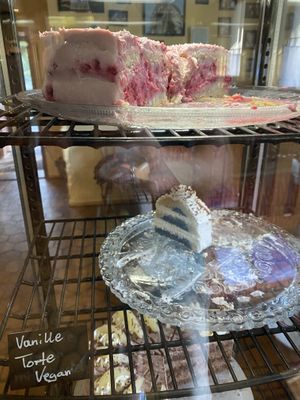 Vegan cake at Gasthof Zur Sägemühle in Hiltpoltstein