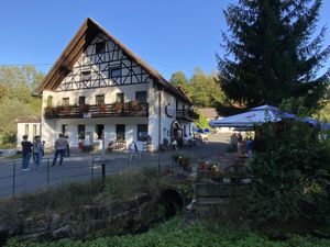 Outside entrance at Gasthof Zur Sägemühle in Hiltpoltstein
