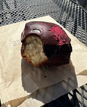 😋  at Lucky's Bakehouse in Boulder