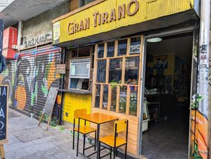 Front at Gran Tirano in Valparaiso