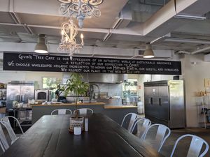 Open concept kitchen at Giving Tree Cafe in Phoenix
