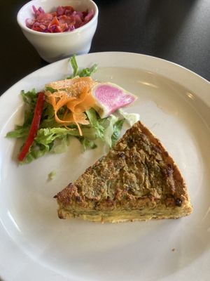 Quiche  at Giving Tree Cafe in Phoenix