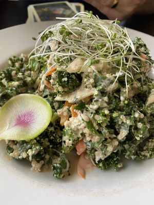 Kale and quinoa salad  at Giving Tree Cafe in Phoenix
