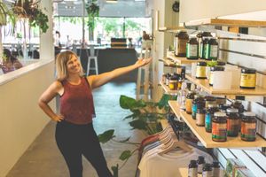 The marketplace sells some of the best beauty products super foods and more that you’ll find anywhere in Phoenix at Giving Tree Cafe in Phoenix