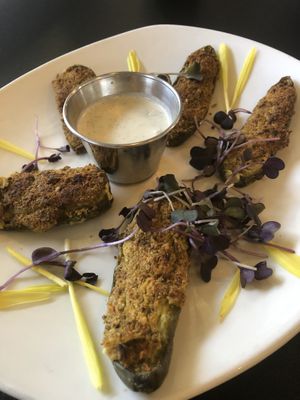 Jalapeño poppers  at Giving Tree Cafe in Phoenix