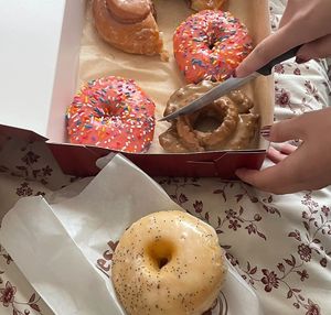   at SK Donuts & Croissant in Los Angeles