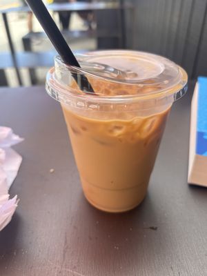 Mac Nut Latte  at Ultreya Coffee and Tea in San Diego