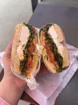 Mt Laguna Bagel  at Ultreya Coffee and Tea in San Diego