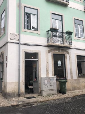   at Tiffin Cafe in Lisbon