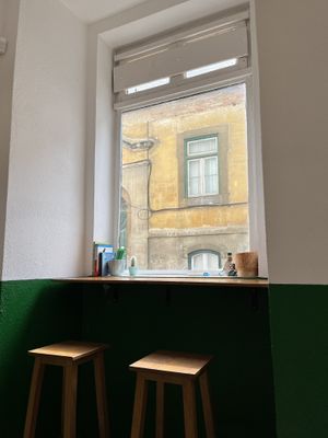   at Tiffin Cafe in Lisbon