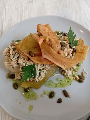 Alho Français at Tiffin Cafe in Lisbon