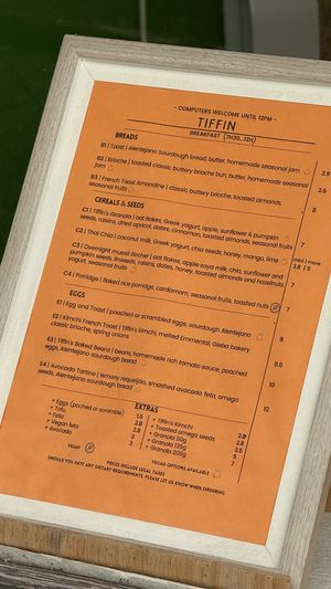   at Tiffin Cafe in Lisbon