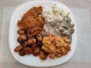 Vegan Buffet Options at Kring - Center in Sofia