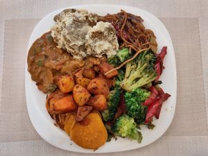 Vegan Buffet Options at Kring - Center in Sofia