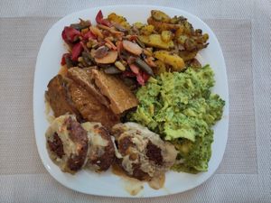 Vegan Buffet Options at Kring - Center in Sofia