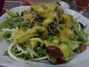 Salad at Kring - Center in Sofia