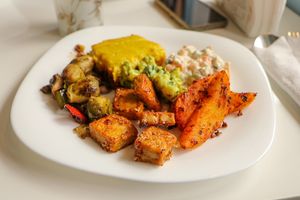 selection from the buffet at Kring - Center in Sofia