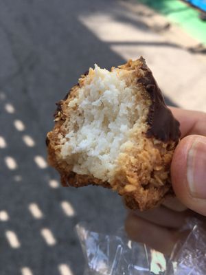 Filled with desiccated coconut - tbh not that great! at Da's Home Bakery in Chiang Mai