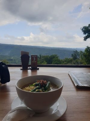 noodle soup at Eco Cafe 2 in Banjar