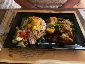 Okra stew  at Africa Experience in Venice