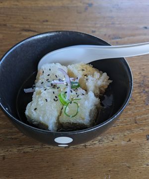 Agedashi Tofu at Kinoko in Byron Bay