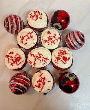 Vegan Red Velvet Cupcake at Healing 4 The Soul in Hasbrouck Heights