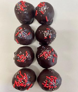 Boozy Chocolate Cake Bites at Healing 4 The Soul in Hasbrouck Heights