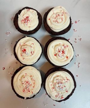 Vegan Chocolate Peppermint Cupcake at Healing 4 The Soul in Hasbrouck Heights