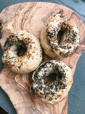 Assorted Bagels!
{Gluten & Dairy Free; Vegan} at Healing 4 The Soul in Hasbrouck Heights