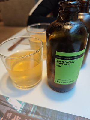 Kombucha at UDON in Valencia