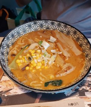 Nice vegan options! at UDON in Valencia