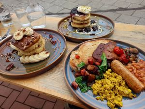 Best breakfast in wales so far at Green Olive in Menai Bridge