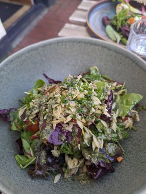 Orzo bowl at Green Olive in Menai Bridge