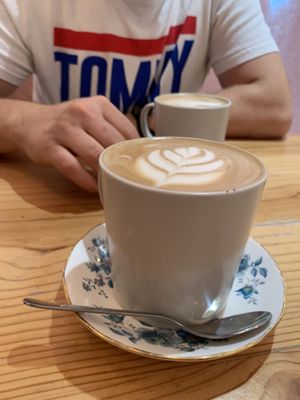 Honestly one of the best mochas I’ve ever had at Green Olive in Menai Bridge