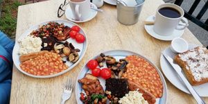 Splendiferous Breakfast 😋😋😋 at Green Olive in Menai Bridge