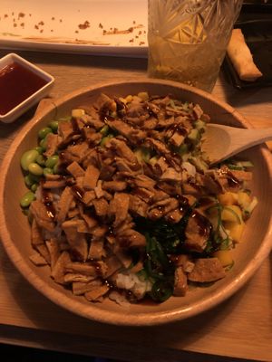 poke bowl without mayonaise and egg  at Dadawan in Maastricht