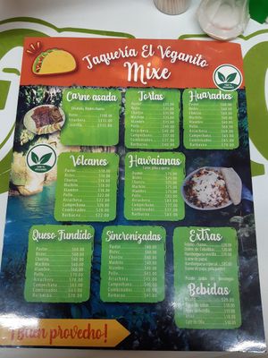 4 at El Veganito Mixe in San Luis Potosi