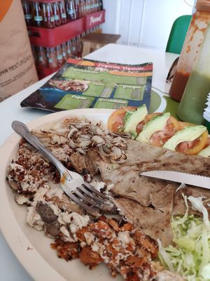The vegecita specialty! Had to pack some up (could have taken more home but it was hard to stop eating) at El Veganito Mixe in San Luis Potosi