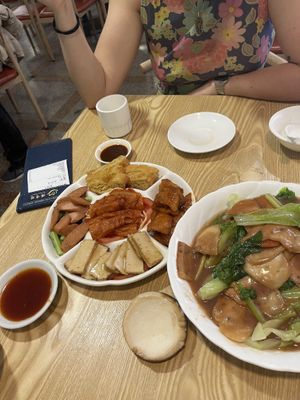 Vegetarian pork platter   at Fo You Yuan Vegetarian 佛有缘素食馆 in Guangzhou
