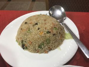 Fried rice at Fo You Yuan Vegetarian 佛有缘素食馆 in Guangzhou