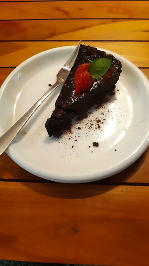 Chocolate tarte at Baliku in Ubud